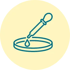 スポイトのイラスト