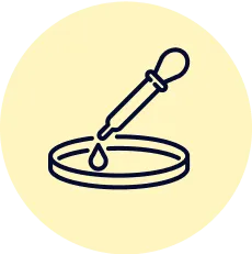 スポイトのイラスト